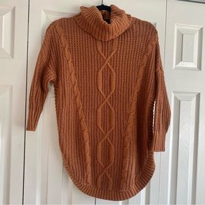 Express cowl neck sweater size S